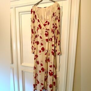 Free People So Sweetly Midi Dress Ivory